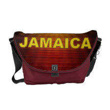 La bolsa de mensajero del carrito de Jamaica Bolsa De Mensajería