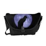 La bolsa de mensajero del carrito de la luna azul  bolsas messenger
