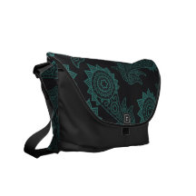 La bolsa de mensajero del carrito de Paisley Bolsa De Mensajería