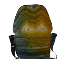 La bolsa de mensajero del carrito del arte abstrac bolsas messenger