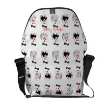 La bolsa de mensajero del carrito del perrito de l bolsa messenger