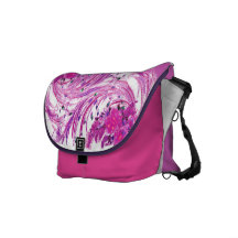 La bolsa de mensajero del chapoteo de la frambuesa bolsas messenger