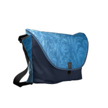 La bolsa de mensajero del ~ de Frost de la aguamar Bolsas De Mensajería