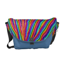 La bolsa de mensajero del diseño del arco iris bolsas de mensajeria