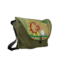 La bolsa de mensajero del GOLF Bolsas De Mensajería