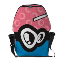 La bolsa de mensajero del monstruo del inconformis bolsas de mensajería
