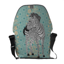 La bolsa de mensajero del negro de Zenya, blanca y Bolsa Messenger