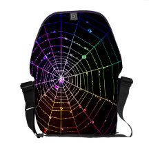 La bolsa de mensajero del Web de araña 1 Bolsa De Mensajeria