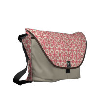La bolsa de mensajero dulce de las guirnaldas - ro bolsas de mensajeria