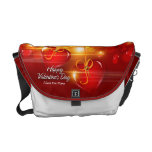 La bolsa de mensajero feliz del el día de San Vale Bolsas De Mensajería