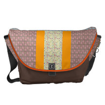 la bolsa de mensajero impresa naranja bolsas messenger