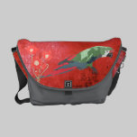 La bolsa de mensajero majestuosa del Macaw bolsas messenger