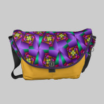 La bolsa de mensajero moderna del caleidoscopio/de bolsas messenger