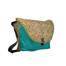 La bolsa de mensajero multicolora del carrito bolsa messenger