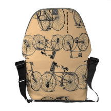 La bolsa de mensajero personalizada de la biciclet bolsas de mensajería