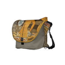La bolsa de mensajero personalizada del chica del  bolsas de mensajería