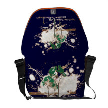 La bolsa de mensajero potencial de los árboles bolsa de mensajería
