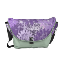 La bolsa de mensajero púrpura de la pasión bolsas de mensajeria