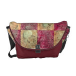 La bolsa de mensajero retra del carrito del diseño bolsas de mensajeria