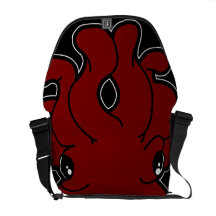 La bolsa de mensajero (roja) de Tako Bolsa Messenger
