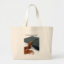 La borla digno de la graduación del molestia bolsa de mano