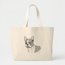 LA BOSTON TERRIER BOLSAS
