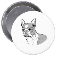 LA BOSTON TERRIER PINS
