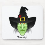 ¡La bruja, me besa! Mousepad Tapete De Ratones