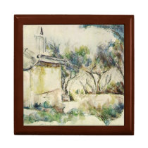 La Cabanon de Jordania de Paul Cezanne cajas de regalo