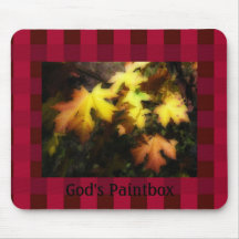 La "caja de pinturas" Mousepad de dios