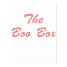 ¡La caja del abucheo!!! Tarjeta Postal