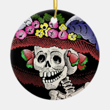 La Calavera Catrina [ornamento] Ornamentos De Reyes
