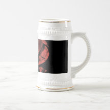 La camelia de Drácula Tazas De Café