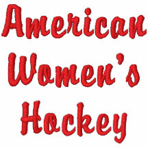 La camisa bordada hockey de las mujeres americanas polo enbordado