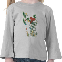 La camisa del niño del oso del día de fiesta del n