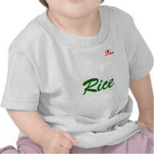 La camiseta de la reunión de familia del arroz