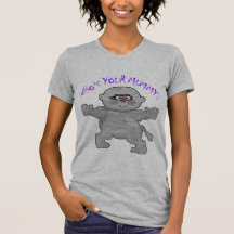 La camiseta de las mujeres de la momia