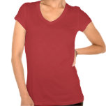 La camiseta de las mujeres del chica del empeine d