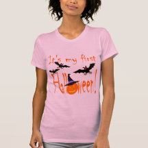 La camiseta de las primeras mujeres de Halloween