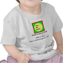 La camiseta del bebé de las noticias del nanovatio