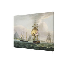 La captura de la isla de Banda, el 9 de agosto 181 Impresiones De Lienzo