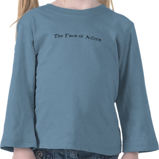 La cara del Camisa-Niño del LS del autismo