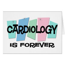 La cardiología es Forever Tarjeta