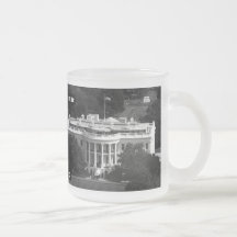 La Casa Blanca - 1846 y 2012 (véase ambos lados) Taza