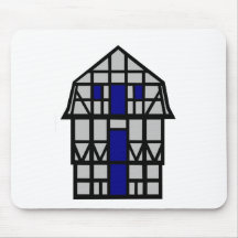 La casa de la buhardilla - gris alfombrillas de ratones