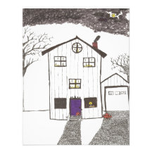 La casa fantasmagórica Halloween invita Comunicados Personalizados