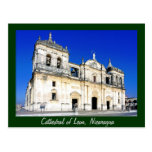 La catedral de León Tarjetas Postales