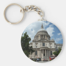 La catedral Londres de San Pablo Llaveros Personalizados