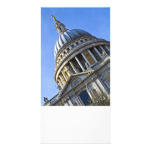 La catedral Londres de San Pablo Tarjetas Fotográficas