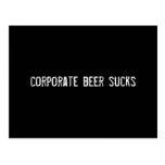 la cerveza corporativa chupa postales